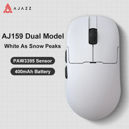 Ajazz AJ159 PRO/APEX Gaming Mouse 8000Hz Rebound Rate Paw3950 Color Screen Magnetic Stand AJ159P Office & Gaming