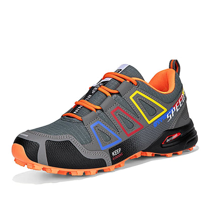Men's Waterproof Hiking Shoes Non-Slip Hunting Boots Outdoor Tactical Training Sports Shoes Men Walking Hiking Travel Shoes