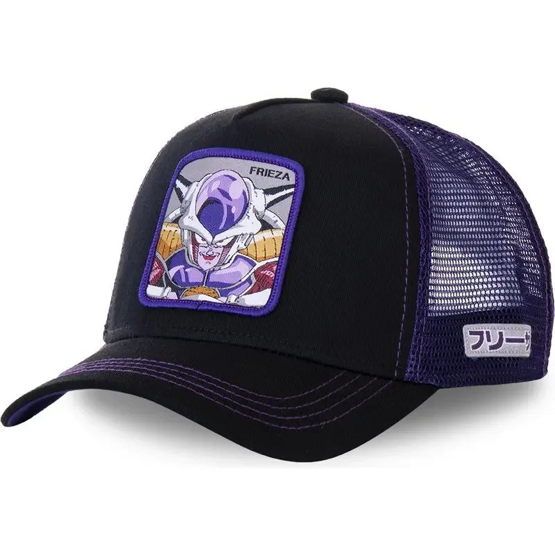 ALL Styles Dragon Ball Baseball Cap Snapback Peaked Cap Men's Embroidery Hip-Hop Cap Style Sun Visor Adjustable Trucker Mesh Cap