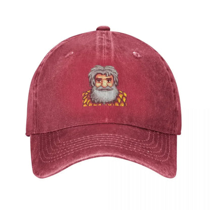 Stardew Valley Linus Baseballkappe Sonnenhut lustiger Hut Kinderhut Herren Luxus Damen Herren