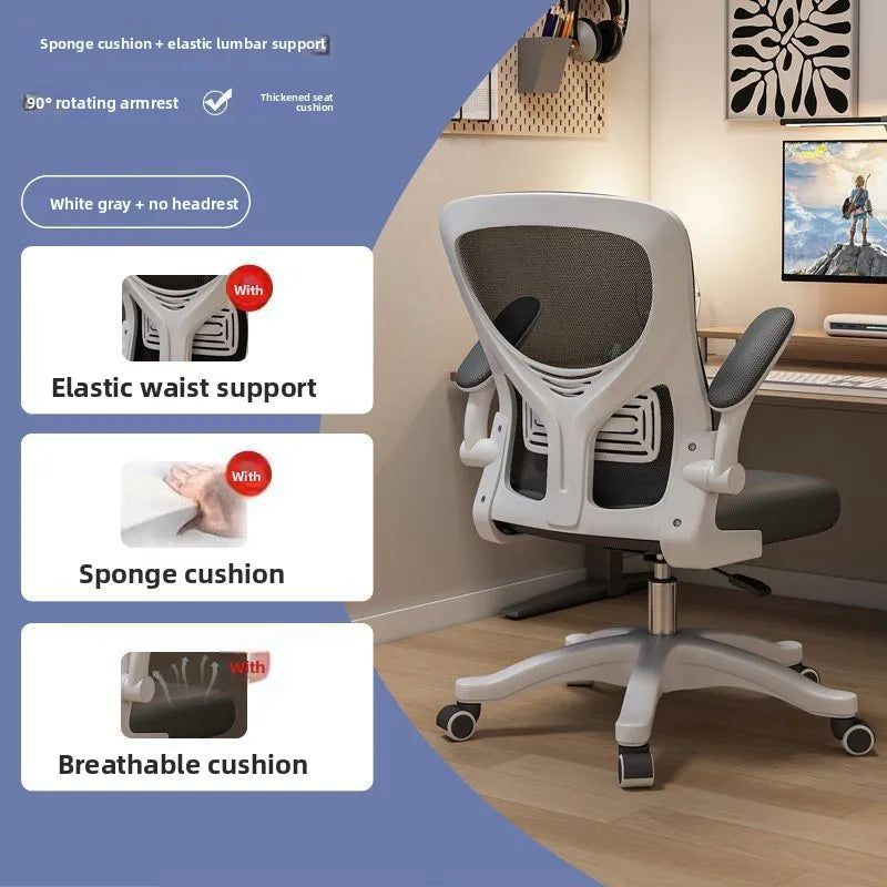Silla gaming ergonómica para dormitorio u oficina, cómoda para largas horas, silla de escritorio para ordenador, silla gaming cómoda