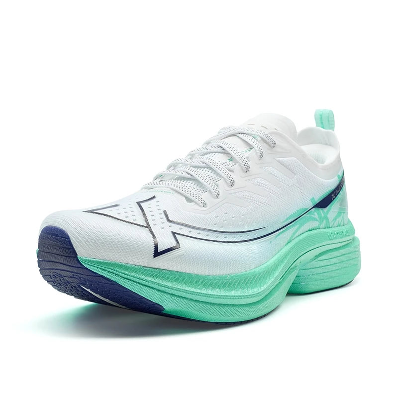 Xtep One Piece Model 3.0 Men Running Shoes 2025 Spring Comfortable Stability Cushion Rebound Racing Sneakers 875219110030