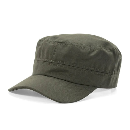 Casquette de baseball tactique militaire unisexe « Spring Solid » pour le sport en plein air, avec fermeture à pression, pour hommes et femmes, style marin