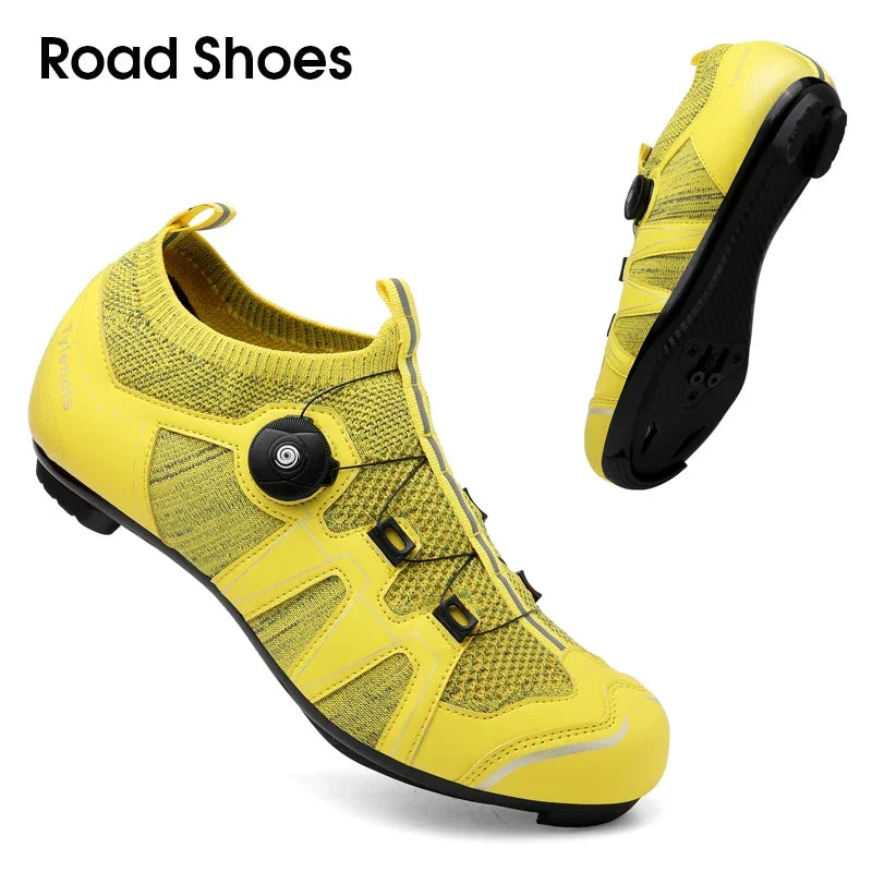 Professional Men's Road Cycling Shoes Breathable Women's MTB Bike Shoes Racing Speed Sneakers Mountain Bicycle Footwear for Shimano