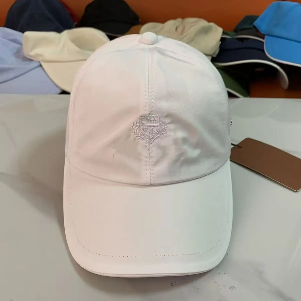 Solid Color Baseball Cap Men Women Fashion All-match Sun Hat