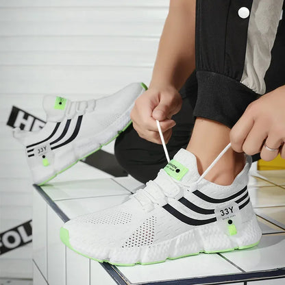 Zapatillas deportivas para hombre de primavera y otoño, transpirables, informales, para running, ligeras para caminar, calzado de pareja, zapatos Spirit para hombre y mujer
