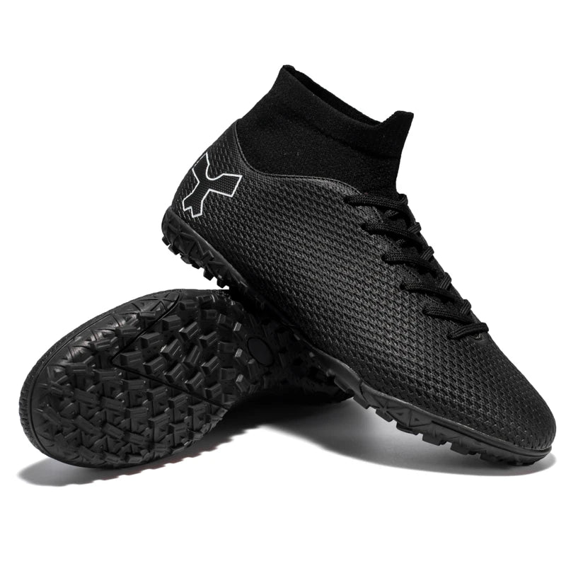 Chaussures de football de qualité pour hommes, chaussures de football résistantes pour garçons, chaussures de football légères pour enfants, baskets d'entraînement de futsal, crampons de football
