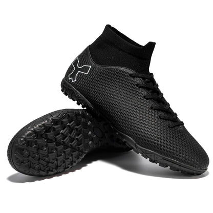 Chaussures de football de qualité pour hommes, chaussures de football résistantes pour garçons, chaussures de football légères pour enfants, baskets d'entraînement de futsal, crampons de football