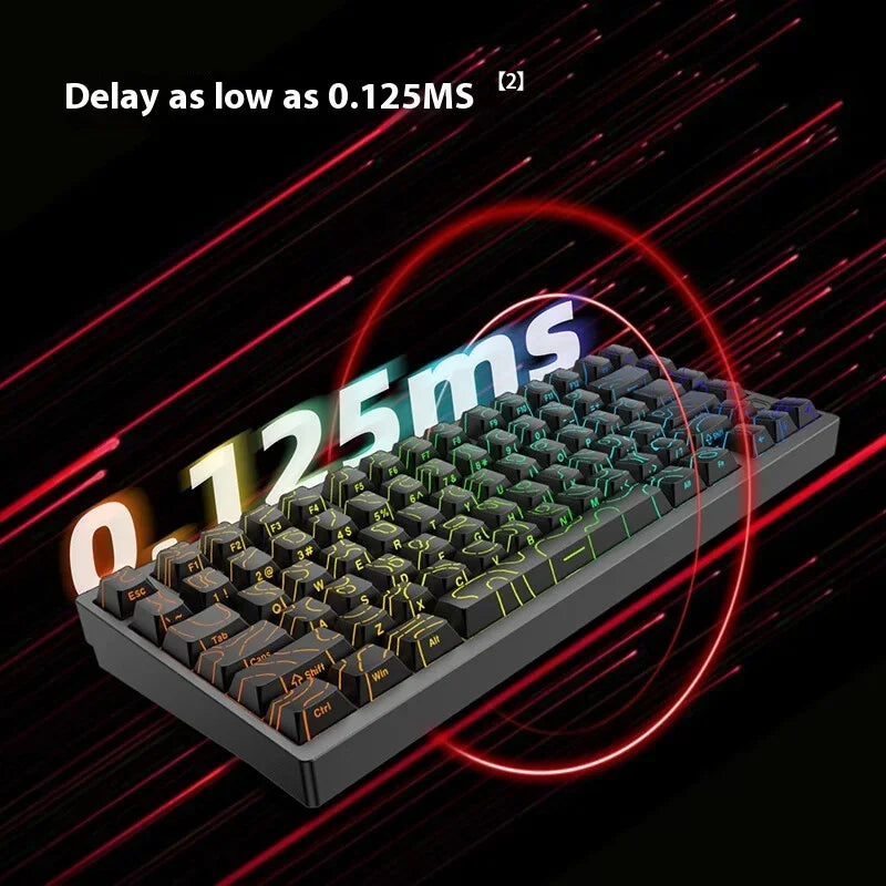 IROK MG75 PRO Mechanical Keyboard Magnetic Switch Aluminum RGB Hot Swap RT0.005 Quick Dismantling Structure Customized Pc Gifts