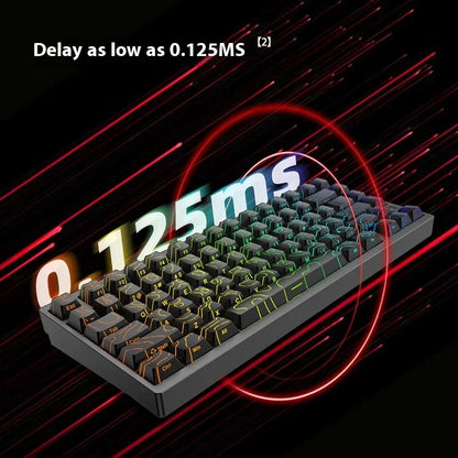 IROK MG75 PRO Mechanical Keyboard Magnetic Switch Aluminum RGB Hot Swap RT0.005 Quick Dismantling Structure Customized Pc Gifts