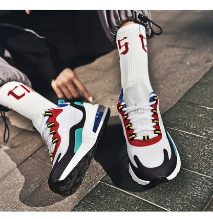 Spring Hot Sale Of The Season Men's Casual Running Shoes Fashionable Breathable Lightweight Sporty Mesh Upper Durable Rubber ...