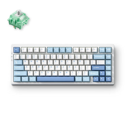 Tastiera meccanica wireless MCHOSE G75 Pro, layout 75%, montaggio gasket, 5 strati di smorzamento, retroilluminazione RGB, tri-mode, hot-swappable