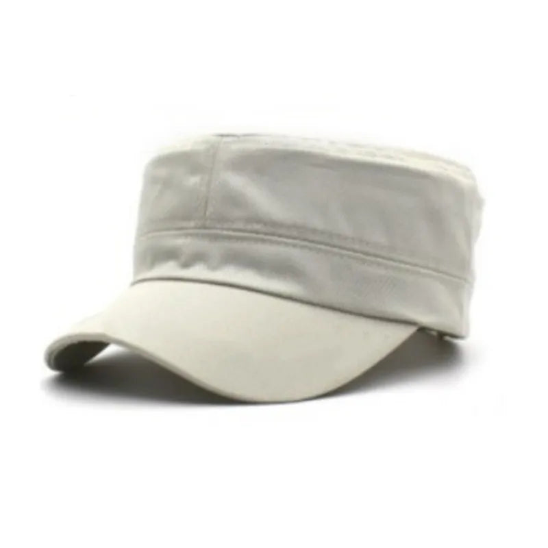 Casquette de baseball tactique militaire unisexe « Spring Solid » pour le sport en plein air, avec fermeture à pression, pour hommes et femmes, style marin