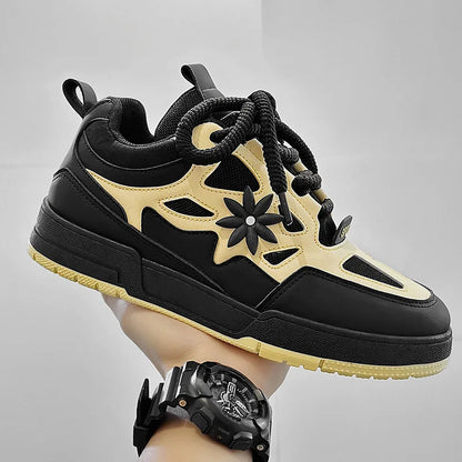 Mode Herrenschuhe Trend Street Skateboard-Schuhe Herren Luxusmarke Trainingssneaker Mesh atmungsaktive Freizeitschuhe Tenis Masculino