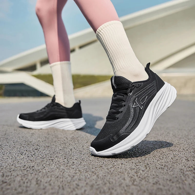 XTEP Running Shoes For Women 2025 Summer New Elastic Comfortable Wear-Resistant Training Professional Sports Shoes 875318110013