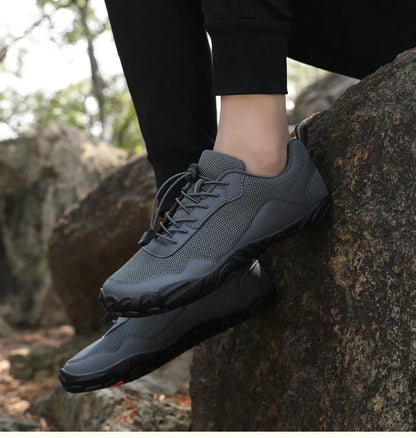 Men Barefoot Hiking Shoes Breathable Outdoor Sports Climbing Shoe Trekking Sneakers Non-Slip Comfort Man Casual Jogging Footwear