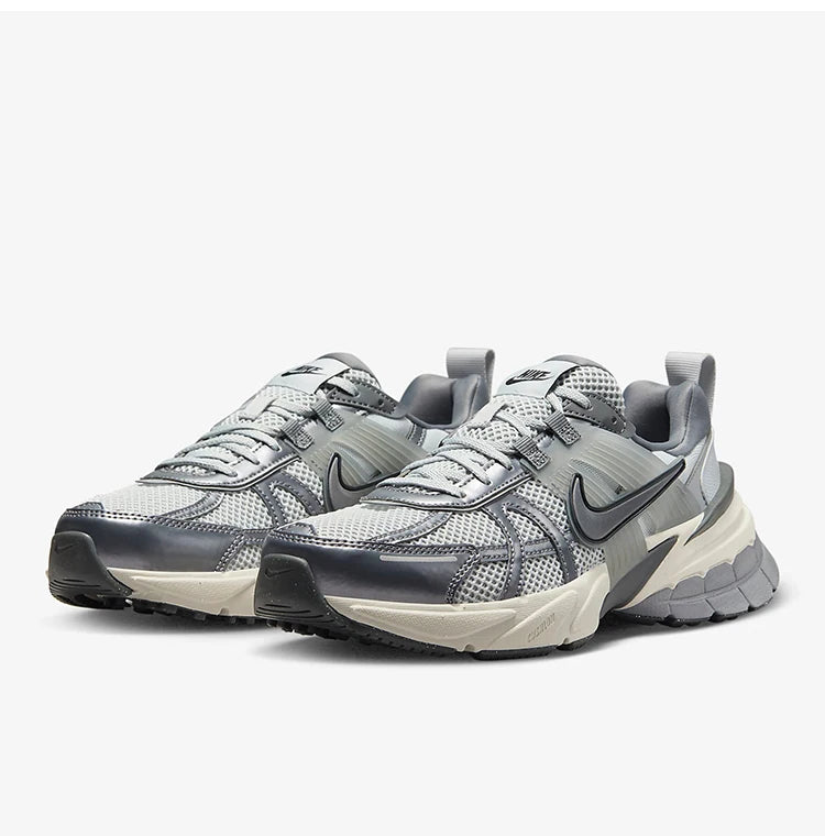 Nike Original V2K Run Damen-Low-Cut-Freizeitschuhe im Retro-Sportstil FD0736-003