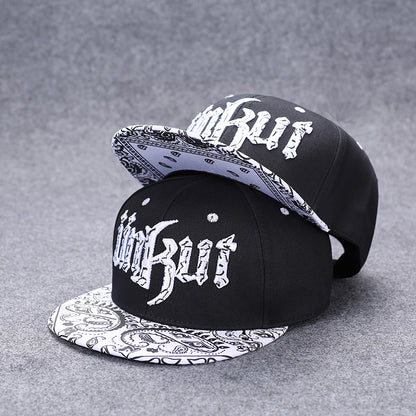 Boné de basebol unissexo com letras bordadas, estilo verão, marca tendência, ajuste traseiro, chapéu hip hop outdoor ajustável para homem e mulher, casual
