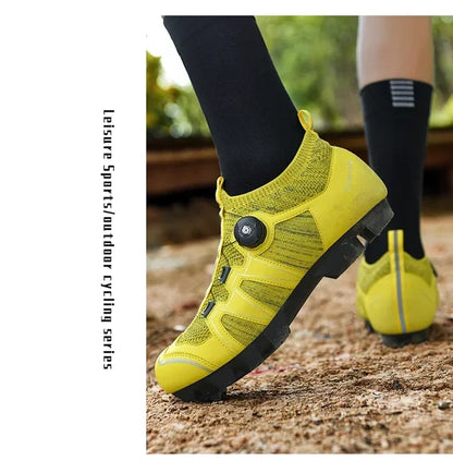 Professional Men's Road Cycling Shoes Breathable Women's MTB Bike Shoes Racing Speed Sneakers Mountain Bicycle Footwear for Shimano