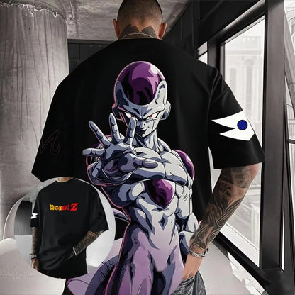 Dragon Ball Z Themed T-Shirt - Pure Cotton, Breathable & Elastic _ Comfortable & Stylish _ Great for Anime Fans Summer T Shirt