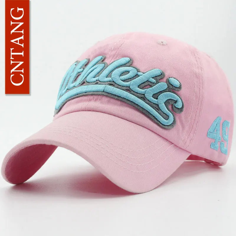 Baseballkappe mit großer Buchstabenstickerei für Herren, Sommer, Freizeit, Damenmode, Snapback, Baumwollkappen, Schirm, Hip-Hop-Mütze, Herbst, verstellbar
