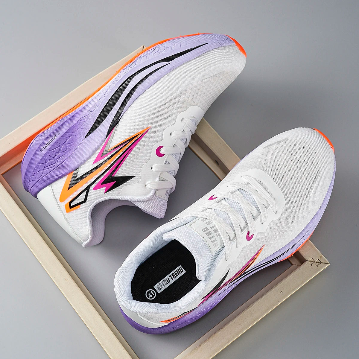 Chaussures de course pour homme - Nouvelles baskets rembourrées en mesh respirant - Chaussures de tennis décontractées pour homme, pour le sport en plein air et la mode