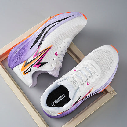 Chaussures de course pour homme - Nouvelles baskets rembourrées en mesh respirant - Chaussures de tennis décontractées pour homme, pour le sport en plein air et la mode
