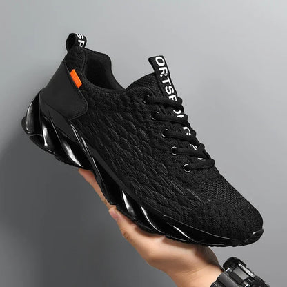 Chaussures de course pour homme à la mode, baskets de marche confortables pour homme, chaussures décontractées respirantes, chaussures de sport antidérapantes, baskets pour homme