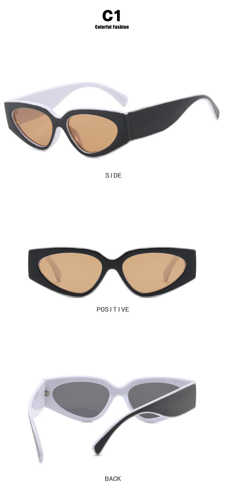 Módní sluneční brýle Cat Eye, malé oválné, dámské, pánské, trendy, Y2K, punkové, cestovní, vintage, UV400