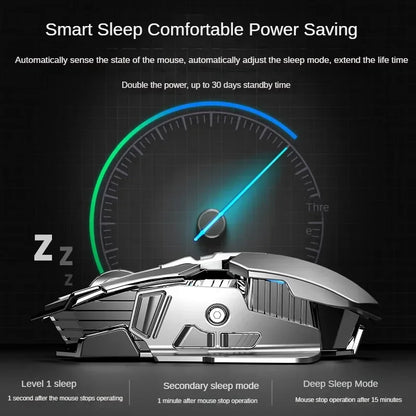 AULA mouse Multifunctional Gaming Side Keys Mouse Rechargeable Mecha style Mice 2.4 G Wireless Ergonomics Dpi adjustable Gamer