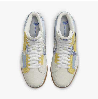 Chaussures de skate unisexes montantes Nike Official Authentic SB ZOOM BLAZER DM0859-400