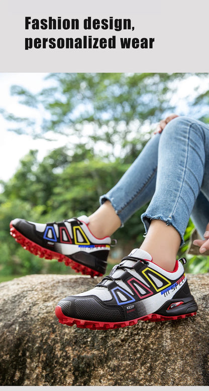 Chaussures de randonnée pour homme, chaussures de sport outdoor, chaussures de randonnée à lacets, chaussures de randonnée et de sport pour femme, chaussures de sport tactiques antidérapantes pour la chasse