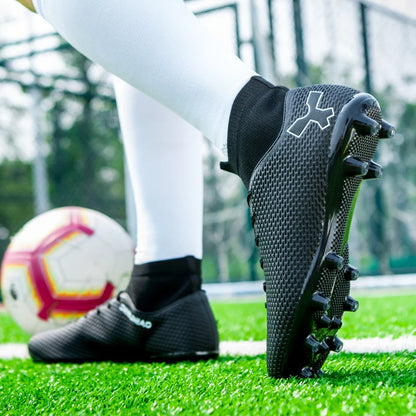 Chaussures de football de qualité pour hommes, chaussures de football résistantes pour garçons, chaussures de football légères pour enfants, baskets d'entraînement de futsal, crampons de football