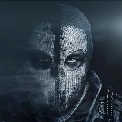 Unisex Ghost Print Stocking Balaclava Mask Game Call Of Duty MWII 2022 COD Ghost Simon Hood Mask