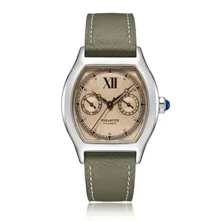 FARASUTE 2024 New 36mm Men's Quartz Watch VH64 Movement Stainless Steel Sports Fashion Sapphire Glass Waterproof Men's Watch