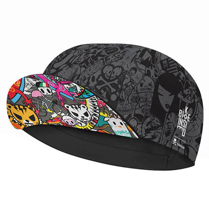 styl Cyklistické čepice Letní prodyšné sportovní cyklistické čepice Rychleschnoucí polyester Černé Modré čepice Klasické