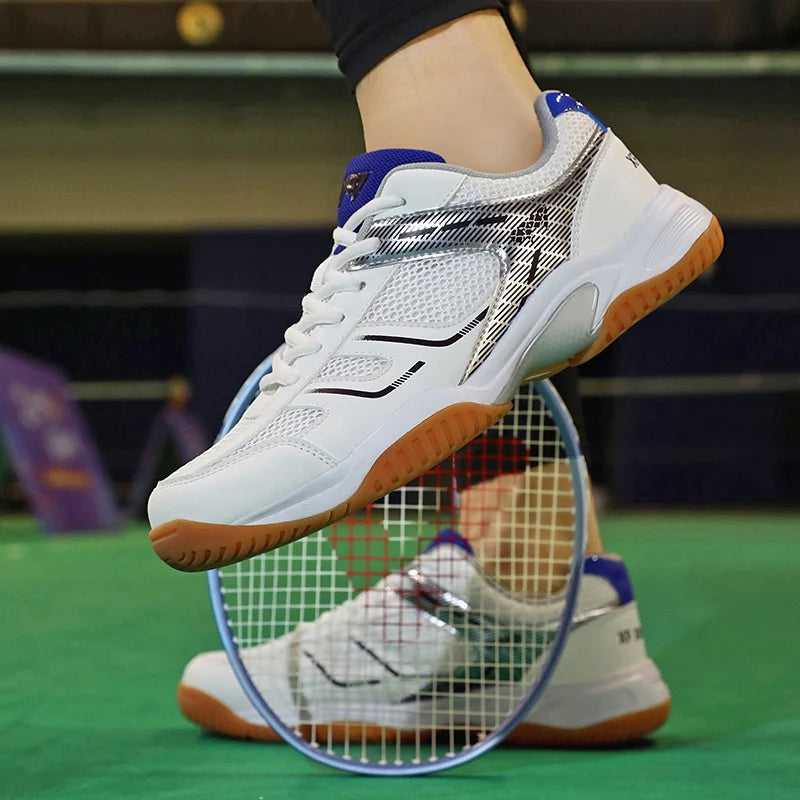 Nové profesionální badmintonové tenisky 2025, pánská tenisová obuv, prodyšná protiskluzová volejbalová sportovní obuv pro muže i ženy