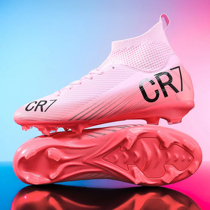 Chaussures de football pour homme, chaussures de futsal professionnelles, chaussures de football de haute qualité, crampons, femmes, unisexe, ultralégères, TF/FG, baskets