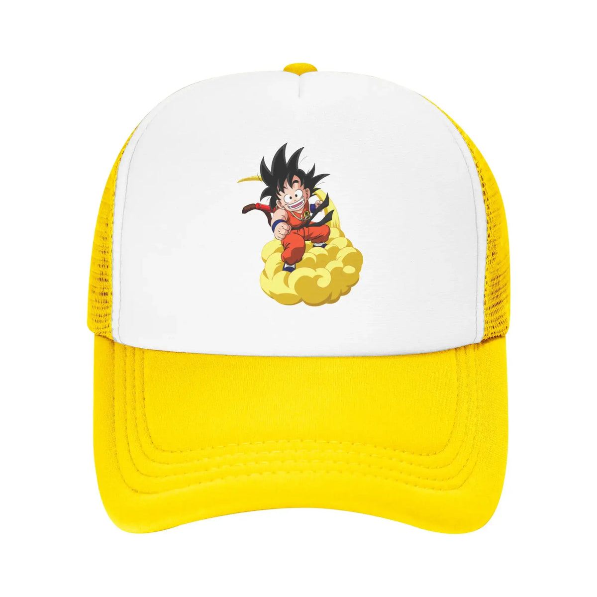 Dragon Ball Son Goku Mesh Baseball Cap Adult Trucker Hat Anime Hats Adjustable Snapback Caps Sports Cap Winter Trucker Hats, Produit gaming premium Fraquane