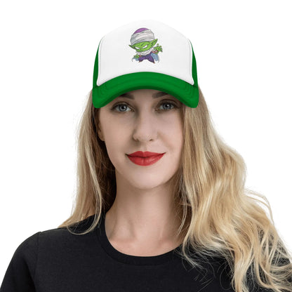 Dragon Ball Z Vegeta Mesh Baseball Caps Men Women Popular Trucker Hat  Hat Adjustable Polyester Trucker Cap Summer Trucker Hats