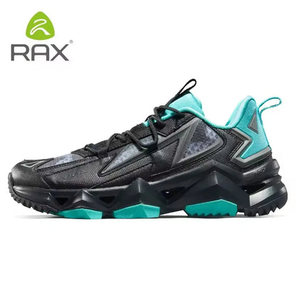 RAX winter men's and women's hiking shoes snow boots waterproof leather sports shoes super warm men's boots outdoor work shoes