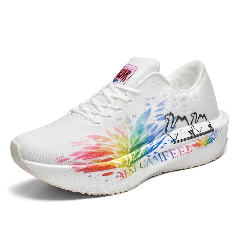 2026 New Eagle Pattern Running Shoes Carbon Plate Marathon Sports Shoes Ultra-Light Breathable Cushioning Training Running Shoes