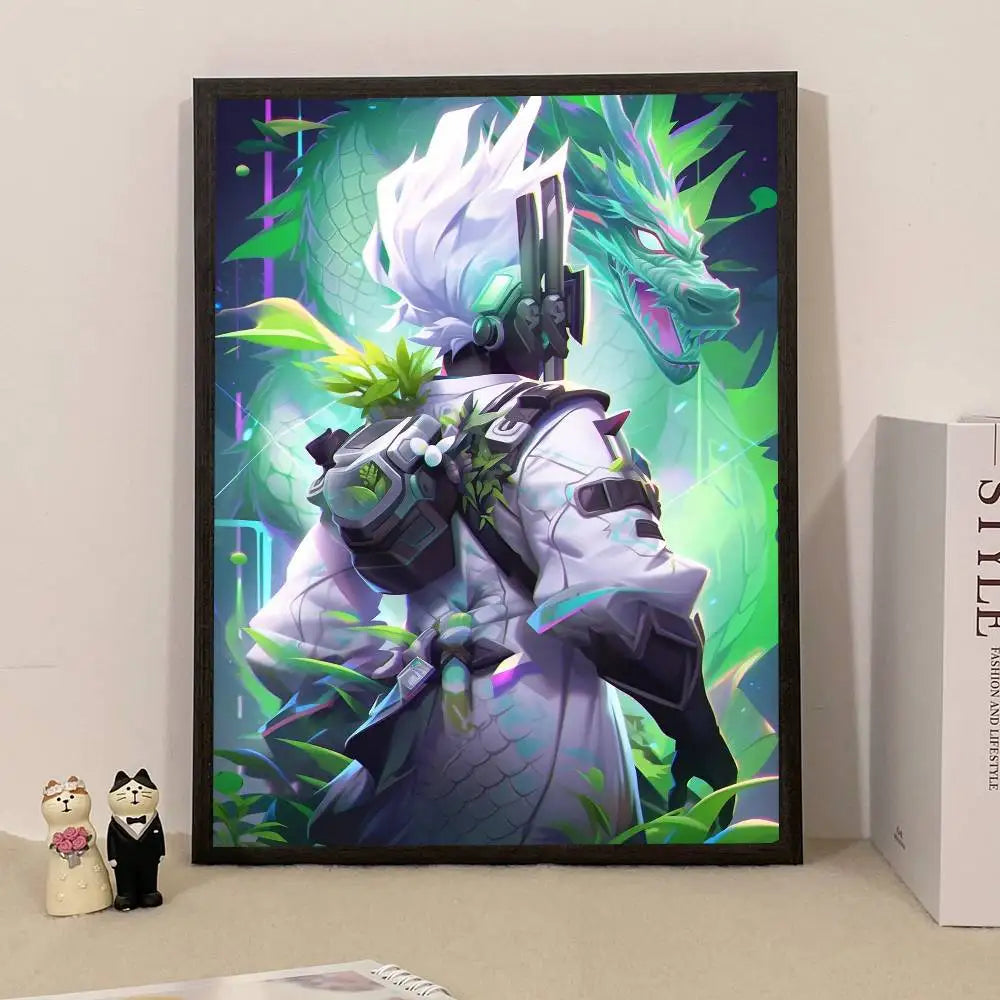 Game F-Fortnite Überraschungsposter als Wohndekoration, Wandbild für Arbeitszimmer und Wohnzimmer