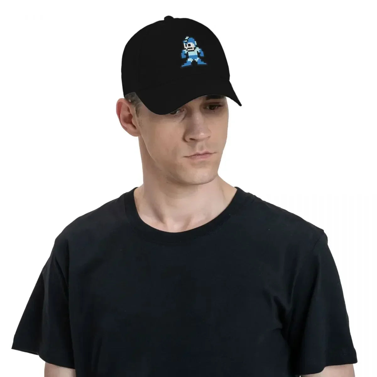 Megaman 8bits Baseball Cap Summer Hat Hat Beach Men Golf Wear Women's