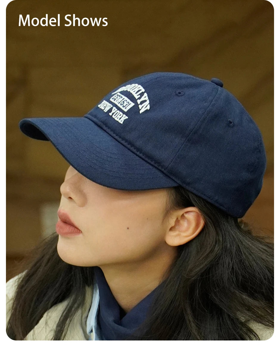 Letter Embroidered Baseball Cap for Women Spring Summer Outdoor Sunscreen Unisex Snapback Hat Sports Casual Men Hip Hop Hat