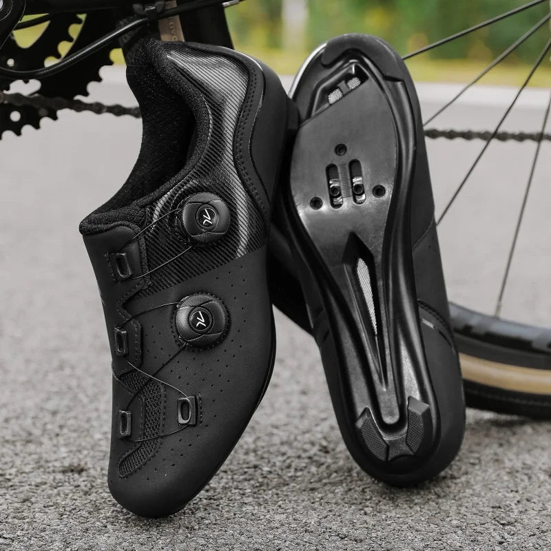 2025 New Arrival Professional Cycling Shoes Racing Road Bike SPD Cleat Shoes Ultralight Self-Locking MTB Bicycle Sneakers Unisex