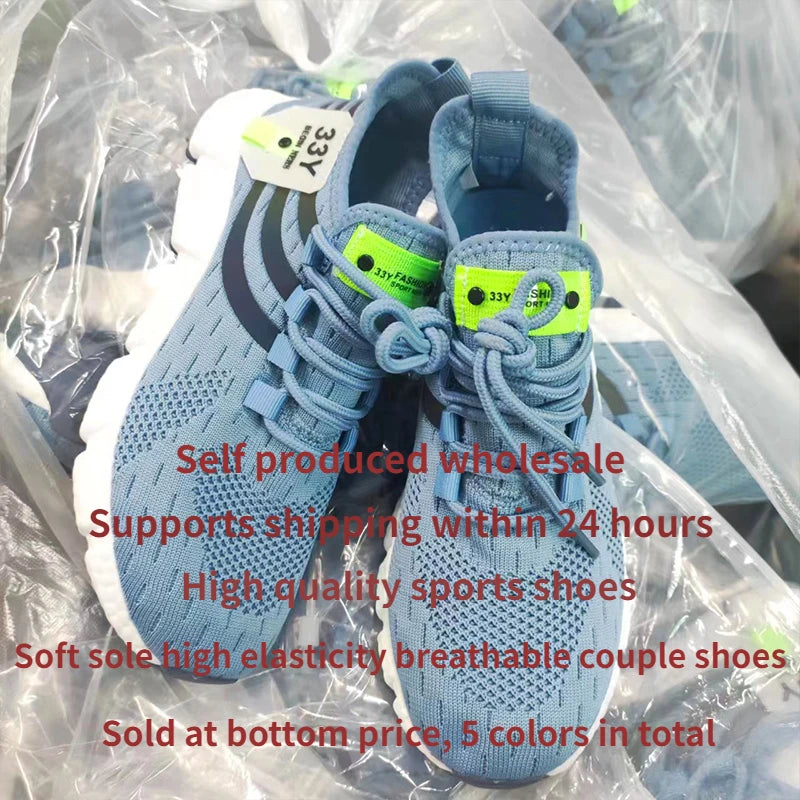 Zapatillas deportivas para hombre de primavera y otoño, transpirables, informales, para running, ligeras para caminar, calzado de pareja, zapatos Spirit para hombre y mujer