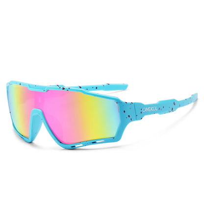 OMEKOL Nové cyklistické sluneční brýle UV400 pro muže a ženy, na softball, rybaření, turistiku, běh, outdoorové brýle, baseballové sportovní sluneční brýle