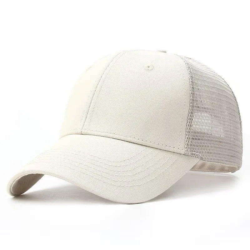 Baseballová čepice Big Head Plus Size, 100 % bavlna, vhodná pro muže i ženy, nastavitelná, čepice typu „dad hat“, nadměrná velikost 58–60 cm, 61–65 cm