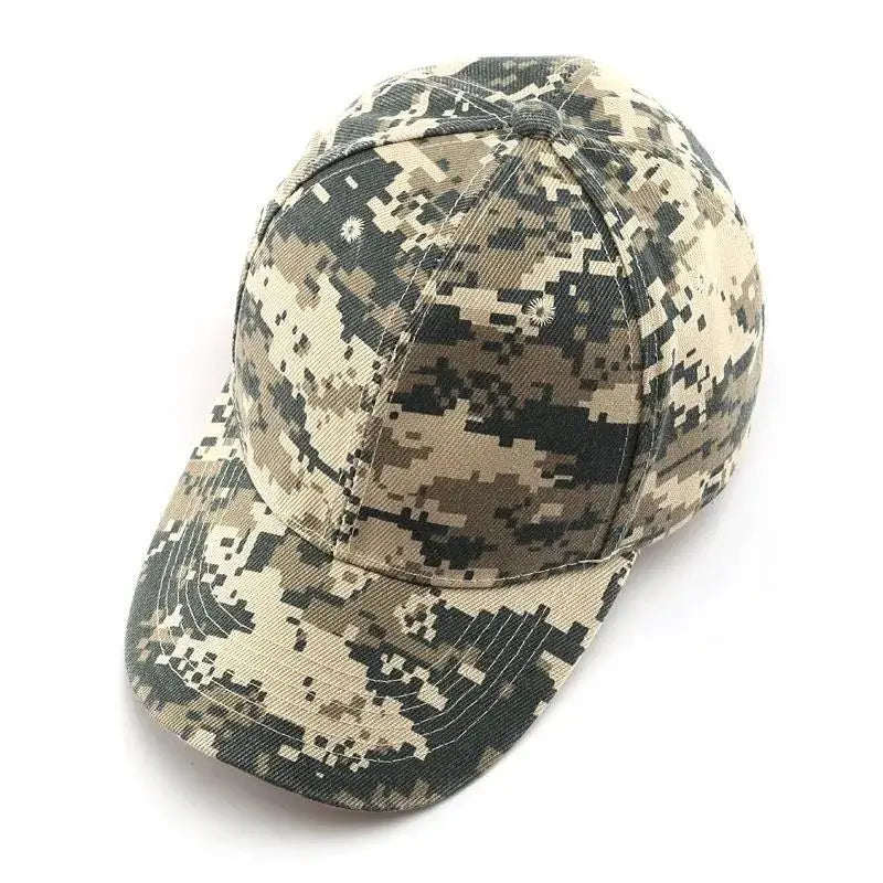 New Tactical Military Baseball Caps Camouflage Army Soldier Combat Paintball Men Women Outdoor Sport Adjustable Sun Hats